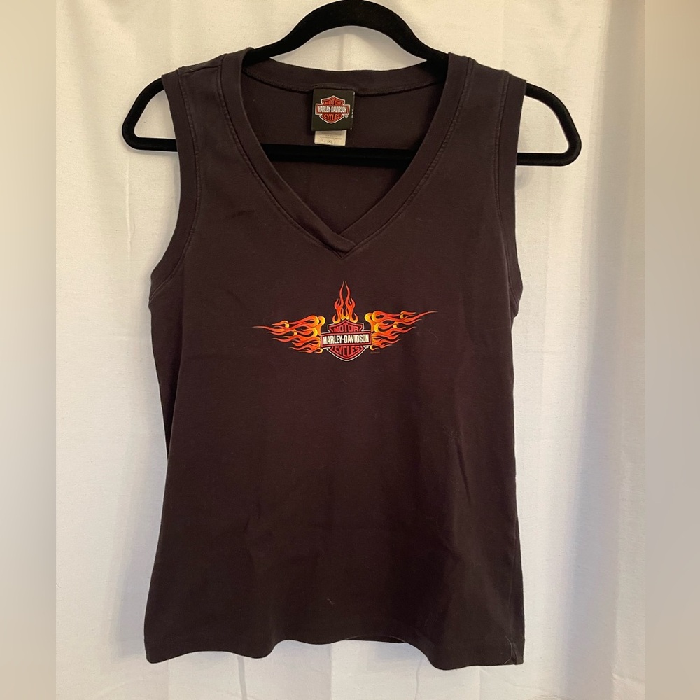 Harley-Davidson Black Tank Top